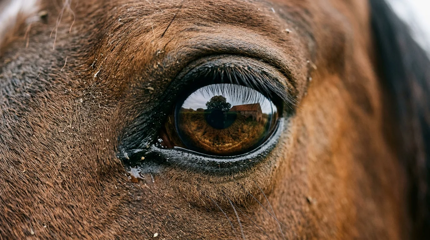Un regard de cheval, Écuries du Léman, Sciez